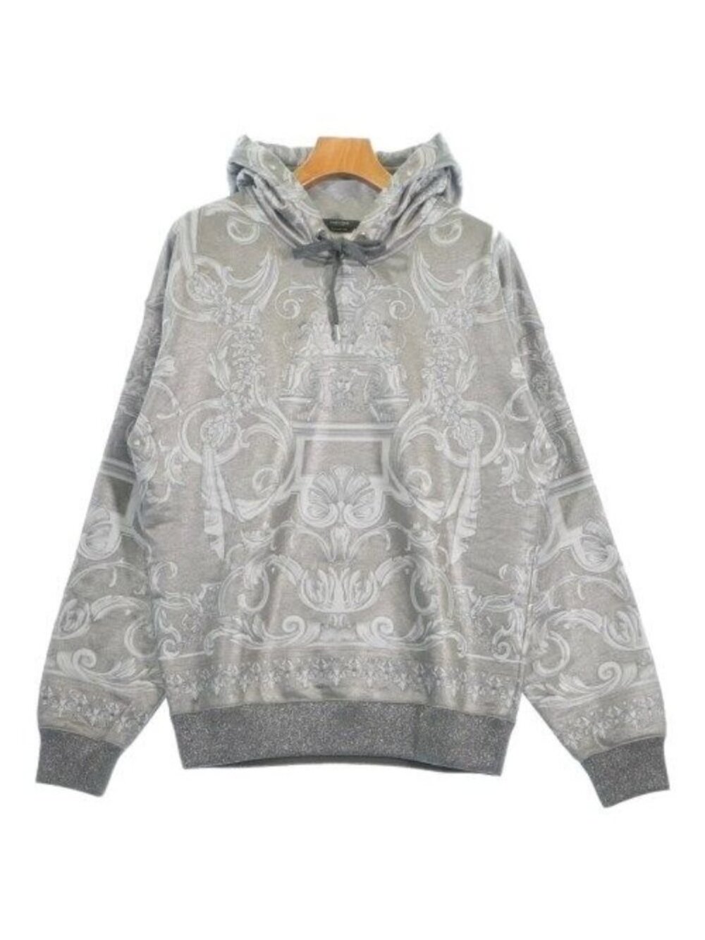 Versace Hoodie Silver